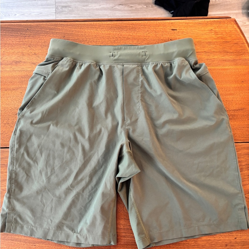 Lululemon Athletica Sage Green Men's Athletic Shorts